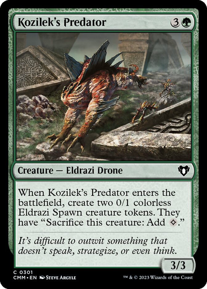 Kozilek's Predator front