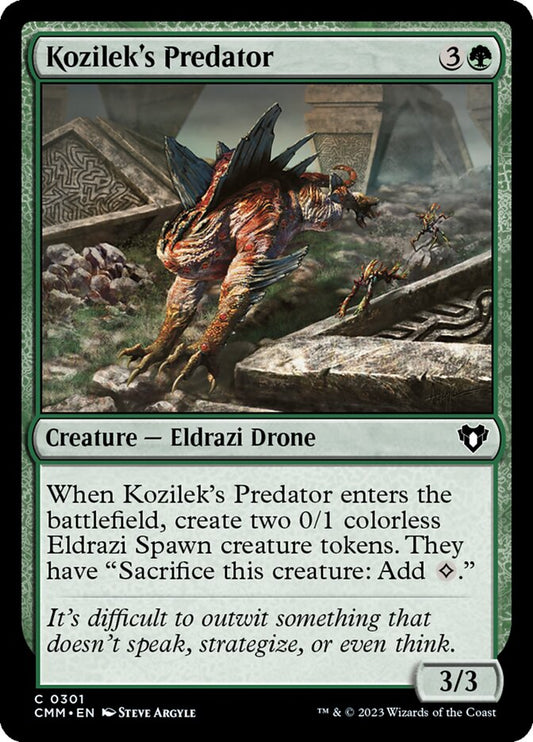 Kozilek's Predator front