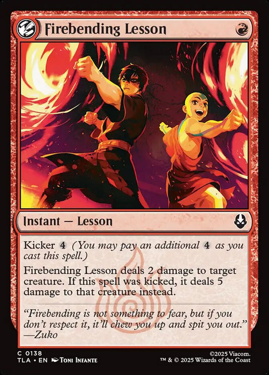 Firebending Lesson front