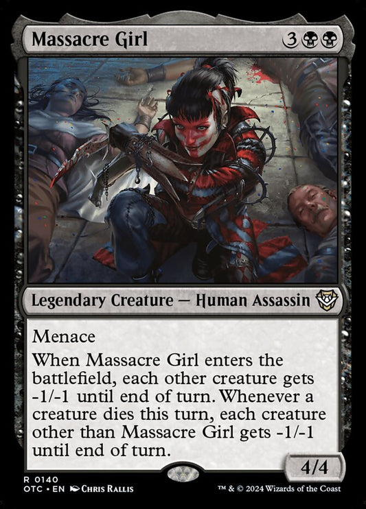 Massacre Girl front