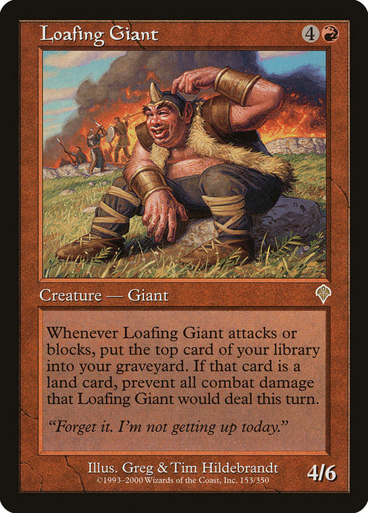 Loafing Giant front