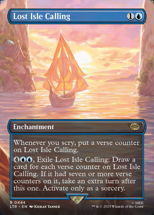 Lost Isle Calling front