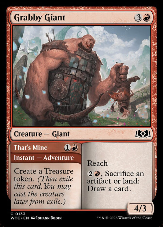 Grabby Giant // That's Mine back