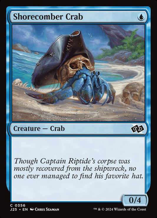 Shorecomber Crab front