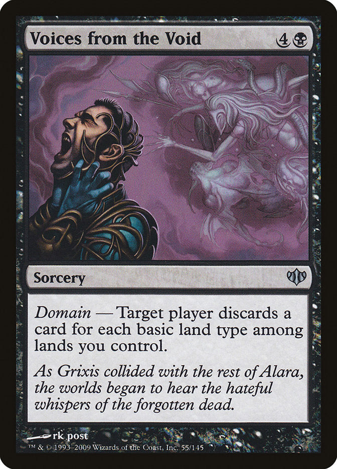 Voices from the Void front