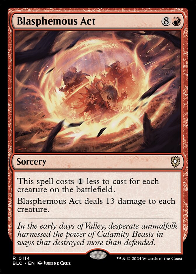 Blasphemous Act front