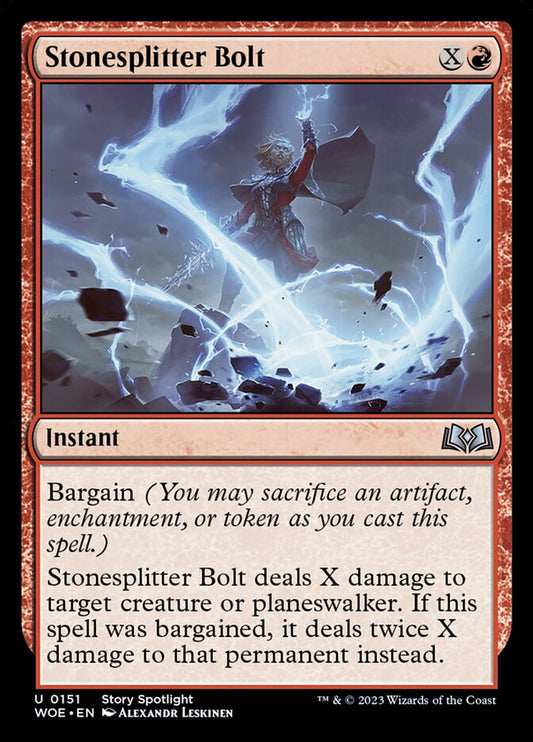 Stonesplitter Bolt front