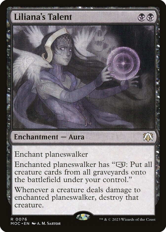 Liliana's Talent front