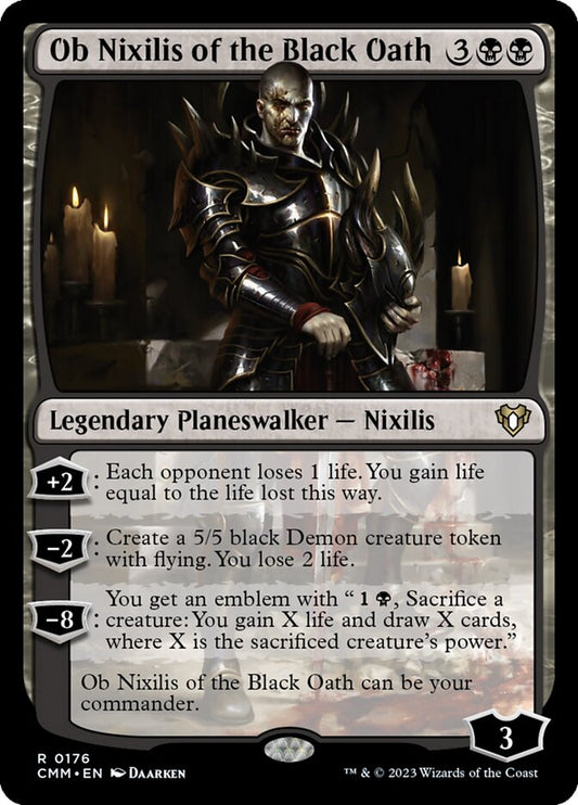 Ob Nixilis of the Black Oath front