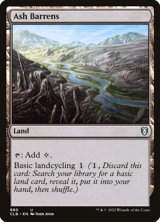 Ash Barrens front