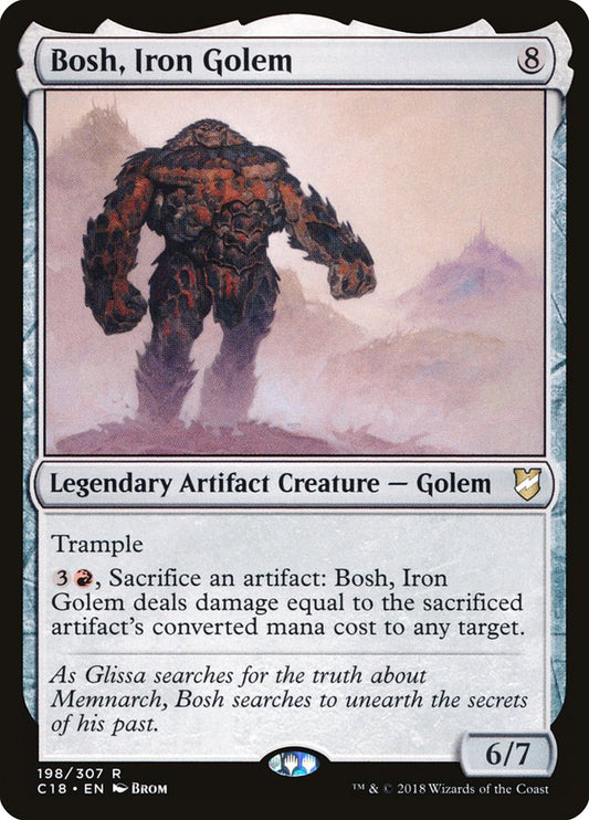 Bosh, Iron Golem front