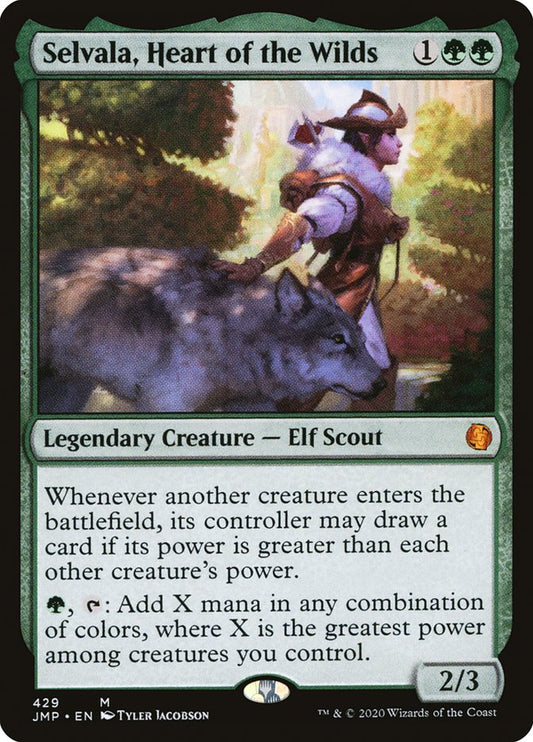 Selvala, Heart of the Wilds front