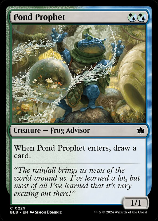 Pond Prophet front