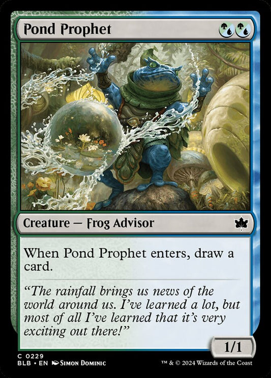 Pond Prophet front