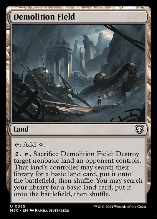 Demolition Field front