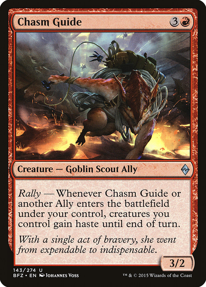 Chasm Guide front