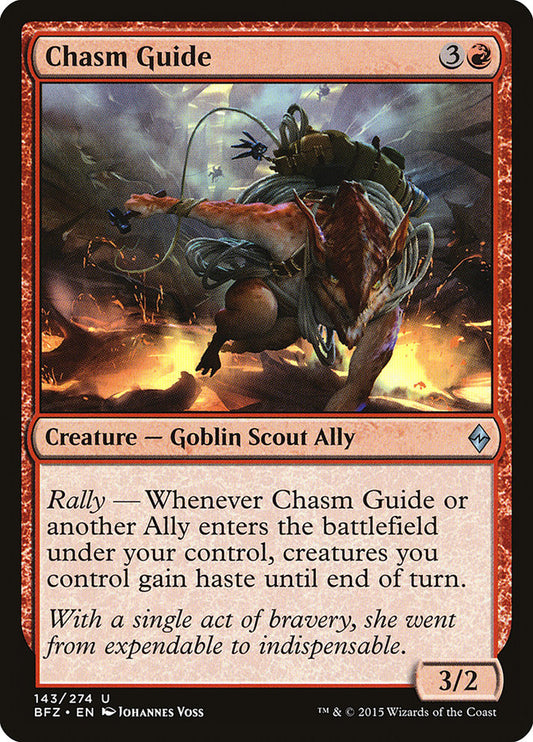 Chasm Guide front