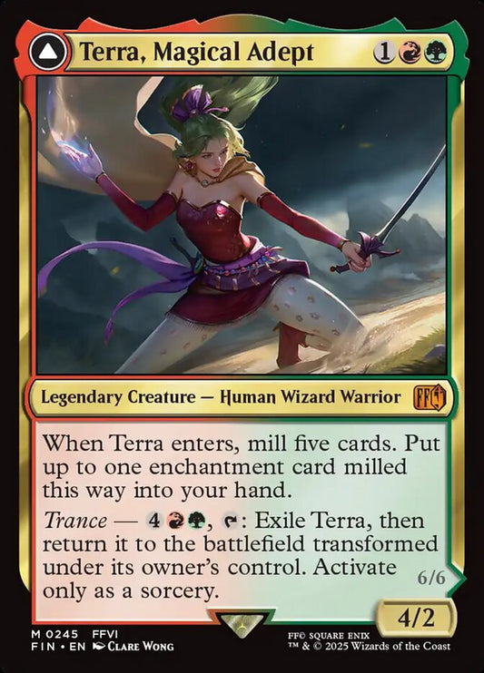 Terra, Magical Adept // Esper Terra front