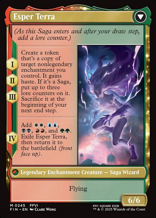 Terra, Magical Adept // Esper Terra back