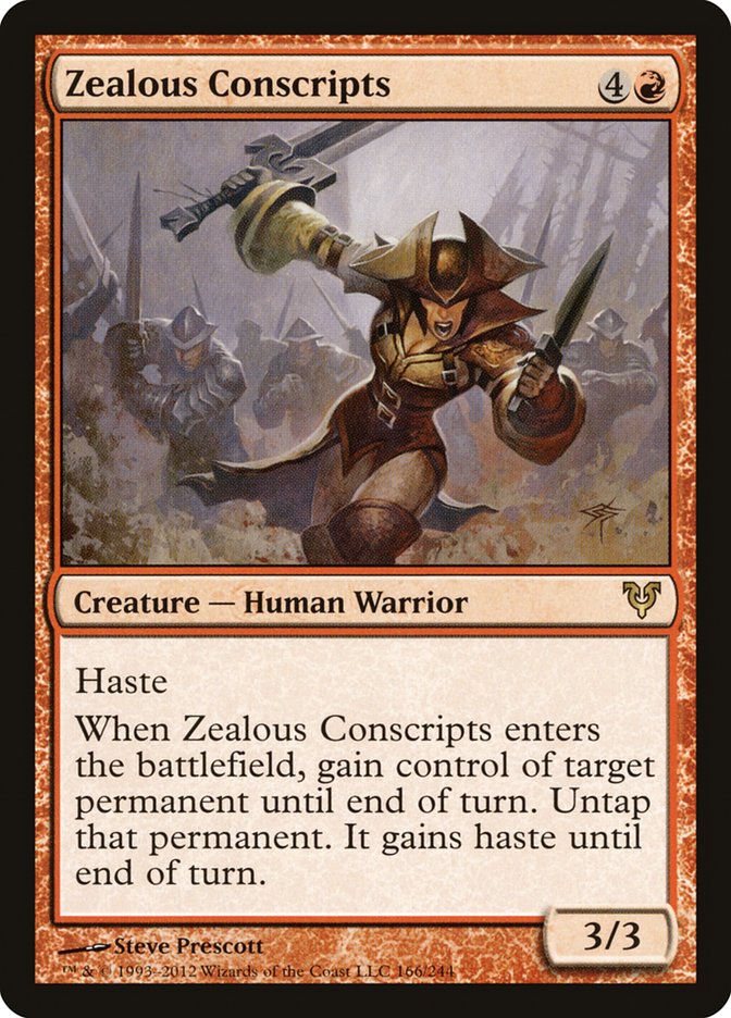 Zealous Conscripts front
