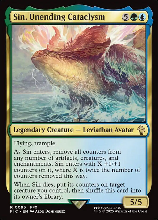 Sin, Unending Cataclysm front
