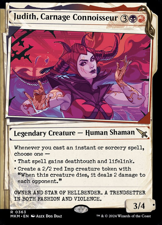 Judith, Carnage Connoisseur front