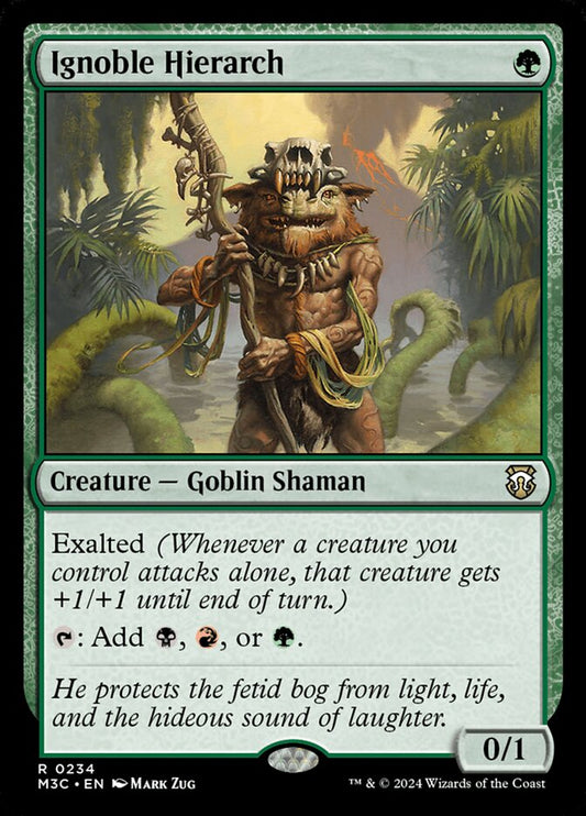 Ignoble Hierarch front