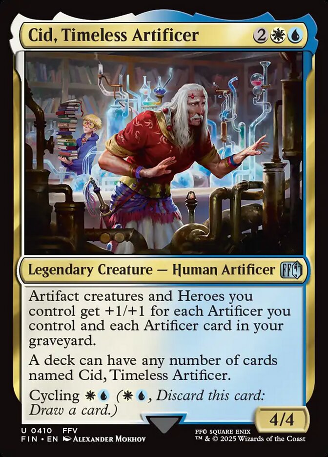 Cid, Timeless Artificer front