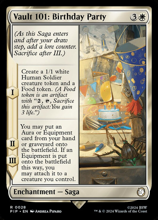 Vault 101: Birthday Party front