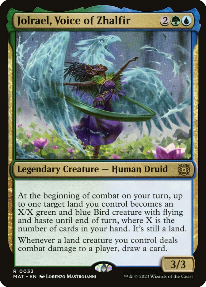 Jolrael, Voice of Zhalfir front