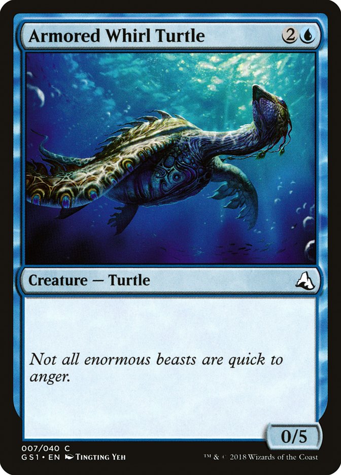 Armored Whirl Turtle front