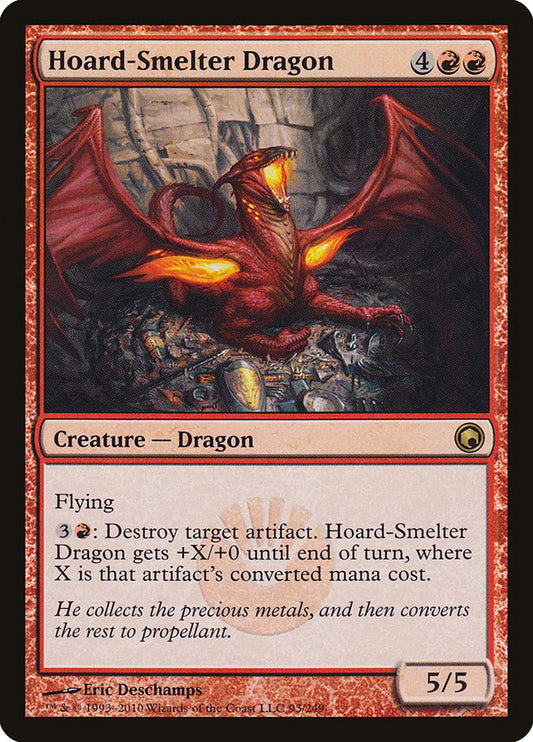 Hoard-Smelter Dragon front