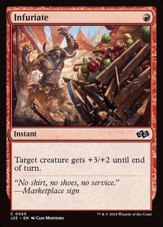 Infuriate front