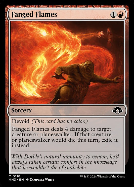 Fanged Flames front