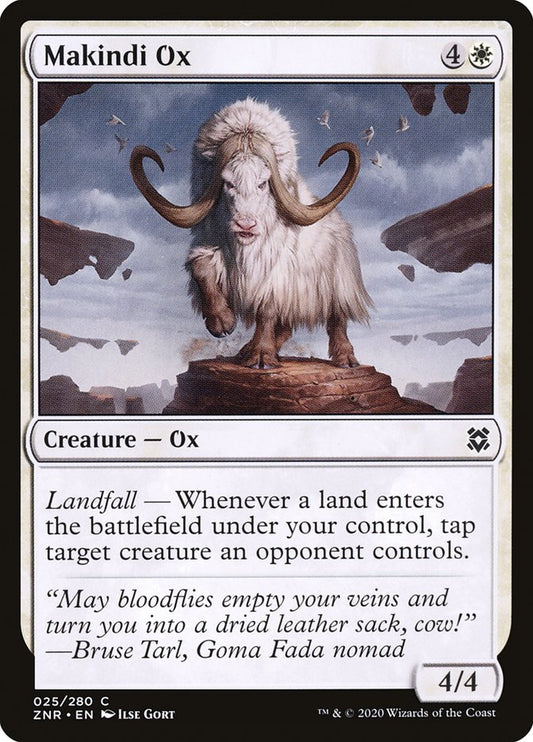 Makindi Ox front