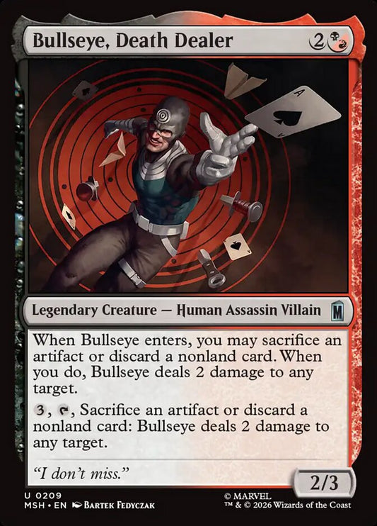 Bullseye, Death Dealer front