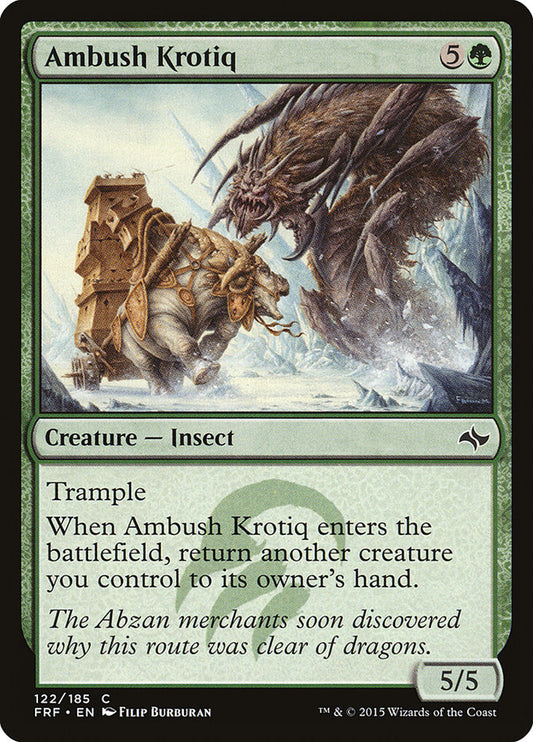 Ambush Krotiq front
