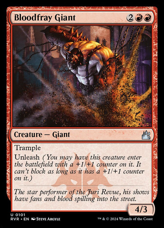 Bloodfray Giant front