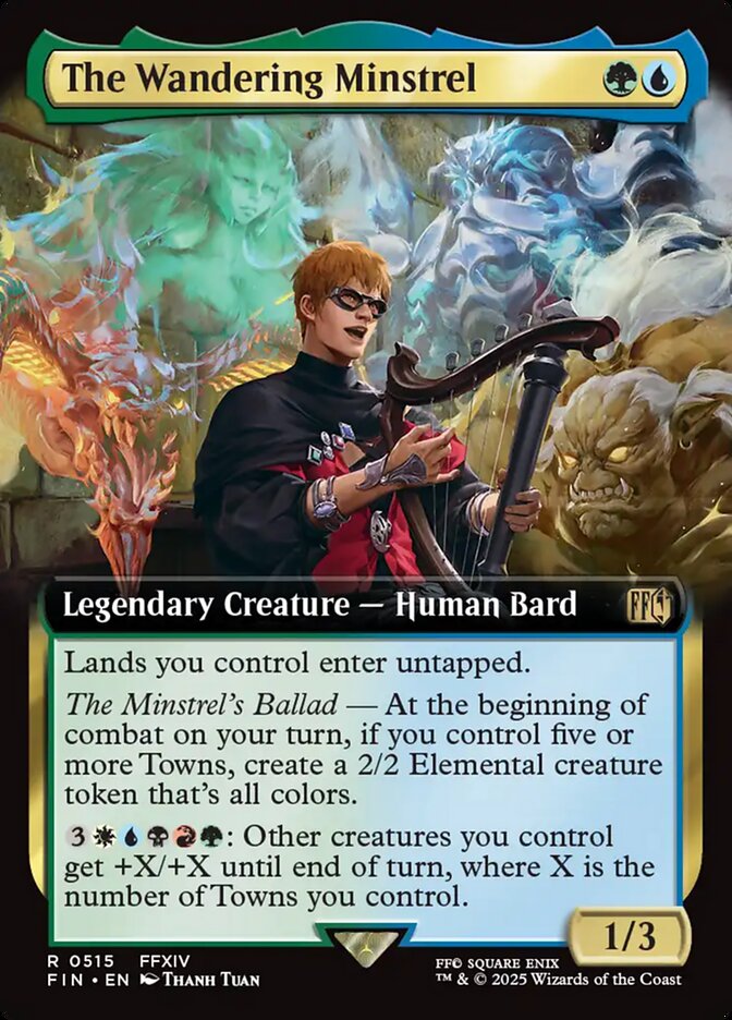 The Wandering Minstrel front