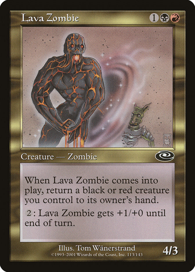 Lava Zombie front