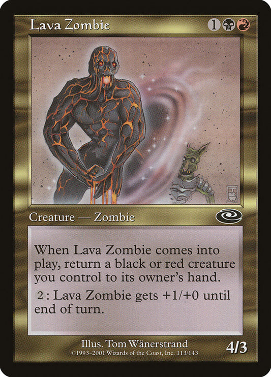 Lava Zombie front