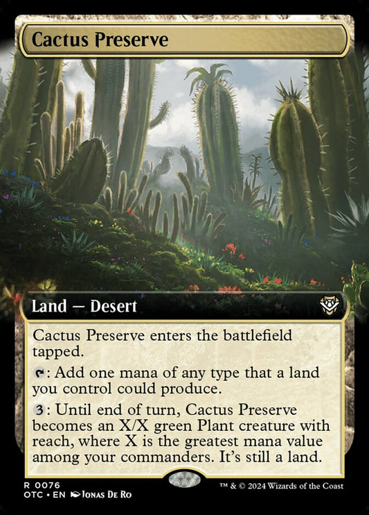Cactus Preserve front