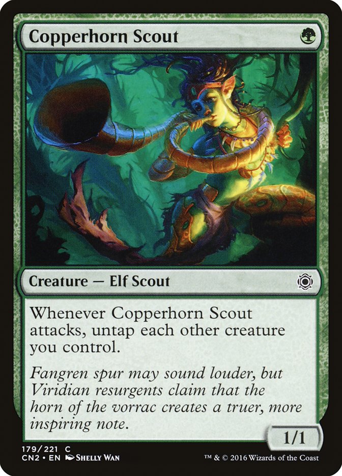 Copperhorn Scout front