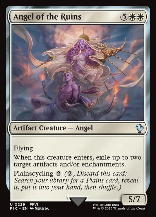 Angel of the Ruins front
