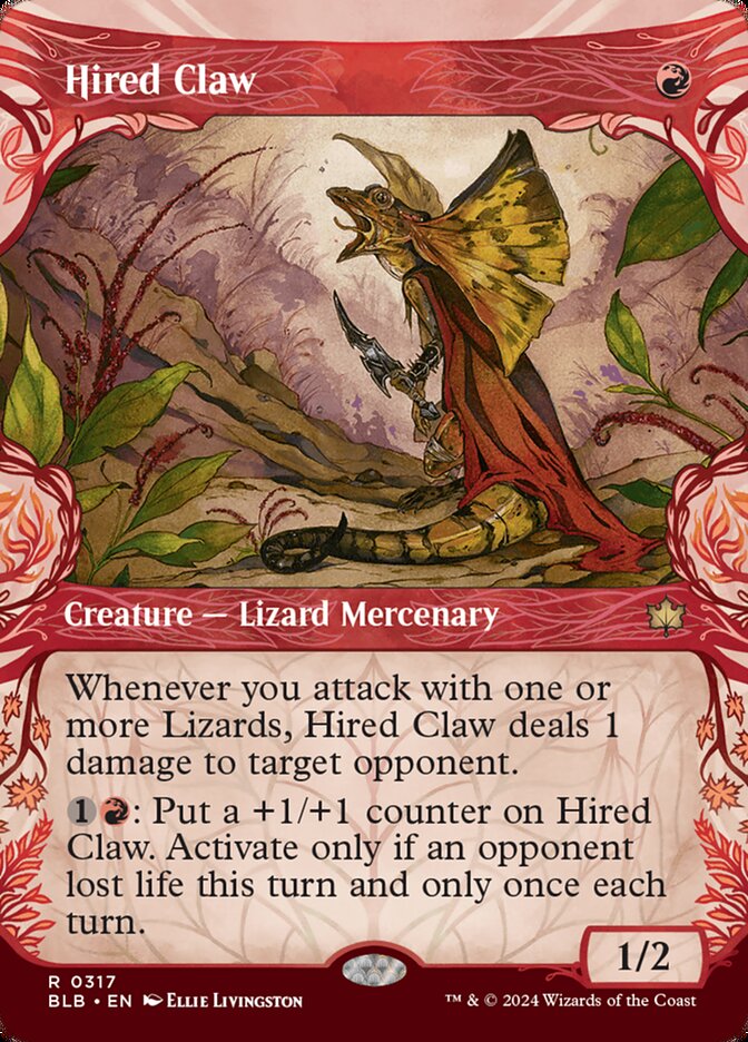 Hired Claw front