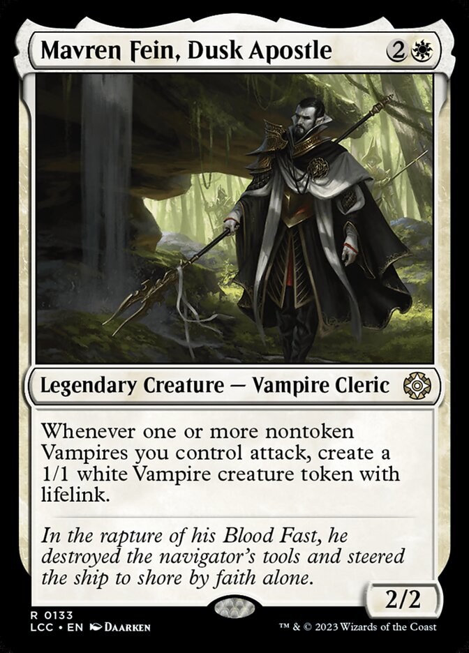 Mavren Fein, Dusk Apostle front