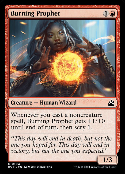 Burning Prophet front