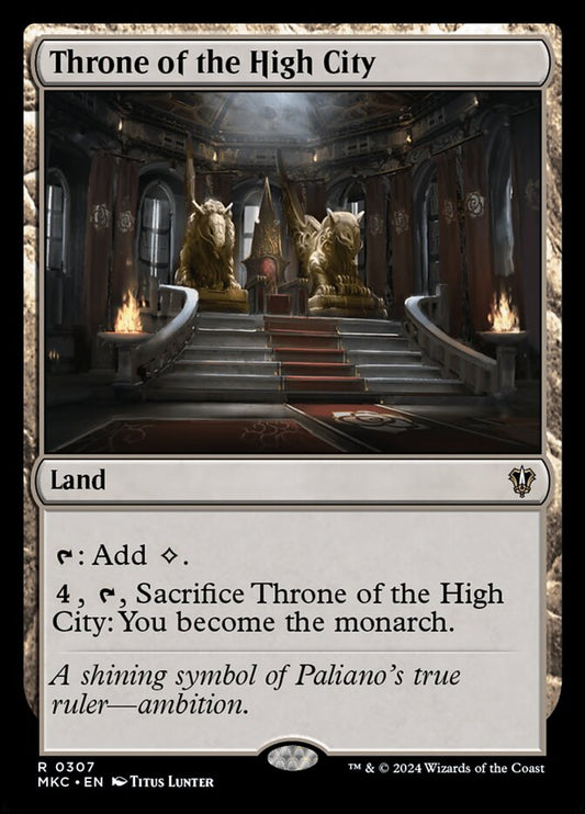 Throne of the High City front
