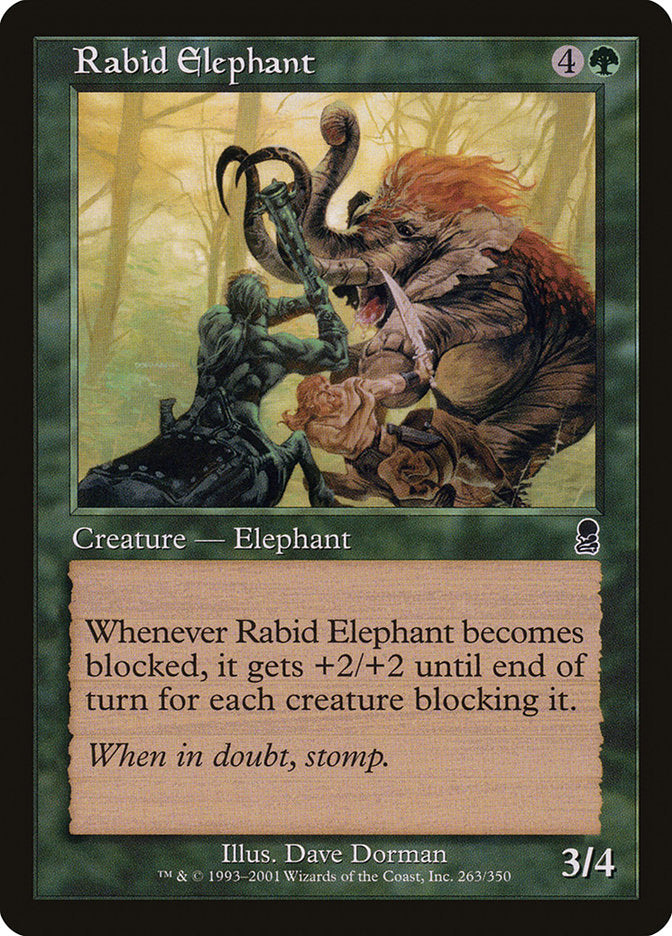 Rabid Elephant front