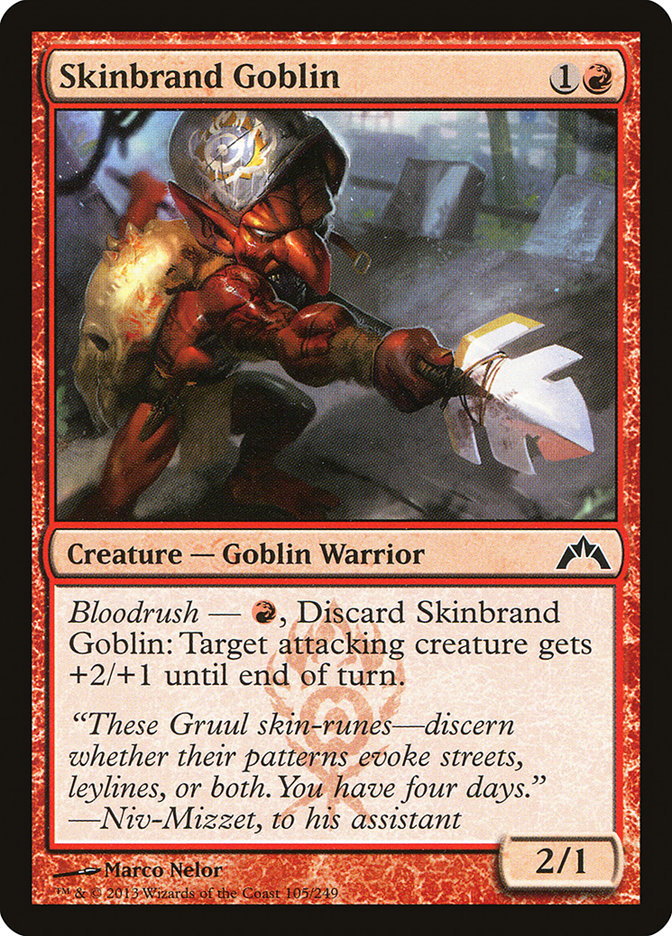 Skinbrand Goblin front
